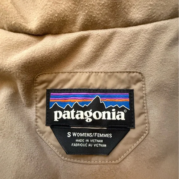 Patagonia Light Brown Quilted Jacket - Picture 6 of 14